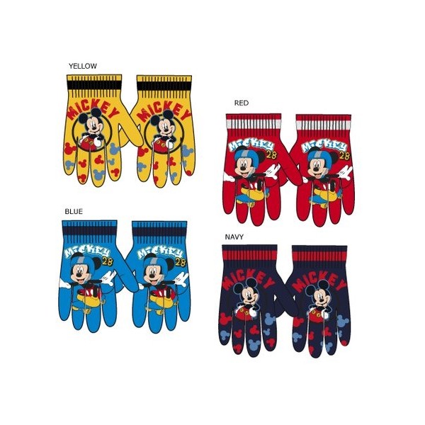 Guantes Infantil Mickey Disney T.Unica