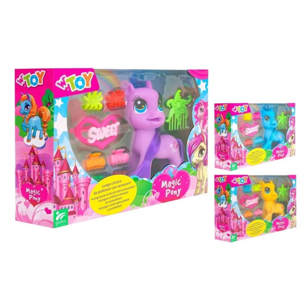 Playset Pony C/Accesorios 3 Col.