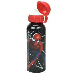 Botella Aluminio Spiderman Marvel 520Ml.