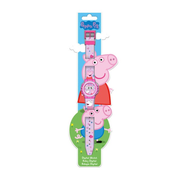 Reloj Digital Ke02 Peppa Pig