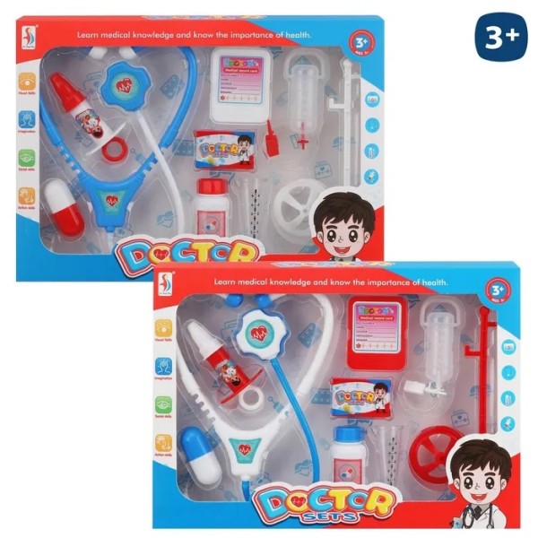 Juego Doctor Con Accesorios 35 X 4 X 25 Cm Caja Ventana 35X4X25 Cm