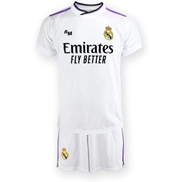 Conjunto Real Madrid NiÃ±o Camiseta y PantalÃ³n T.8 Temporada 2022-23 Replica