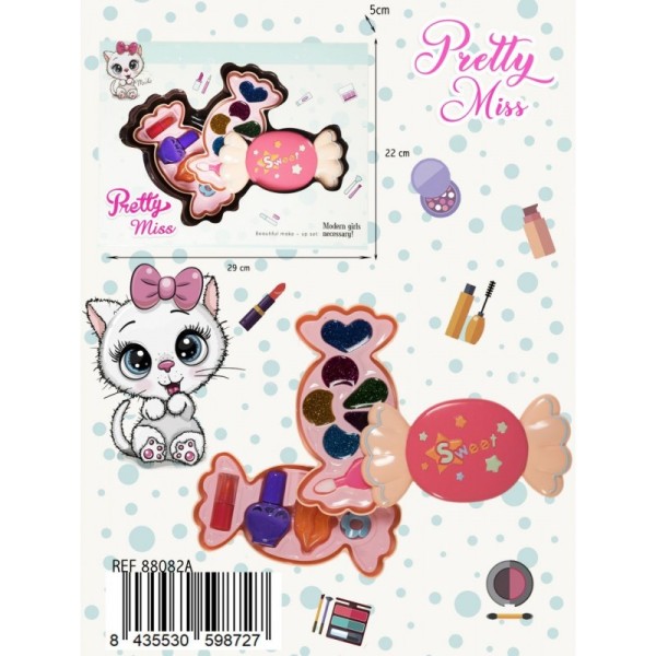 Set Maquillaje Candy 2 Pisos