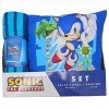 Set Manta Polar + Cojin Sonic 100x140cm Cojin 35x35cm