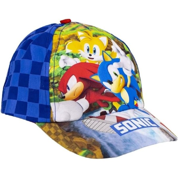 Gorra Con Visera Curva Sonic