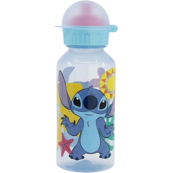 Botella De Agua Reutilizable infantil Plástico 370 ml de Stitch