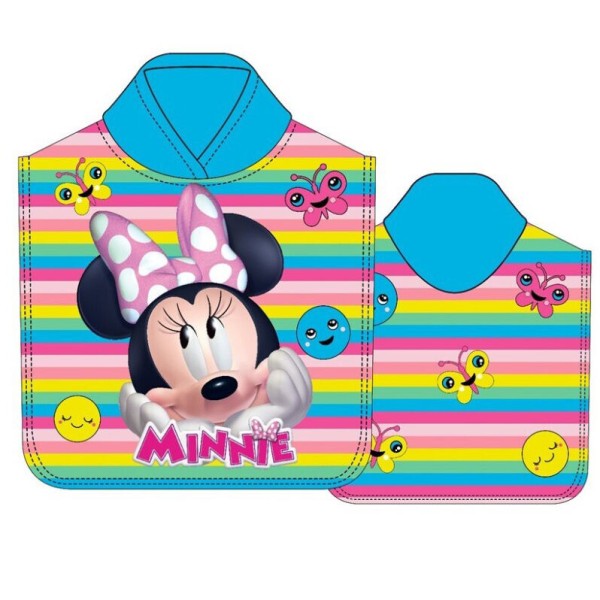 Poncho Toalla Minnie Disney Microfibra 50x110cm.