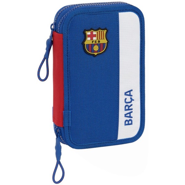 Plumier Doble Pqño 28 Pcs F.C.Barcelona 2? Equipacion 12,5X4X19,5Cm