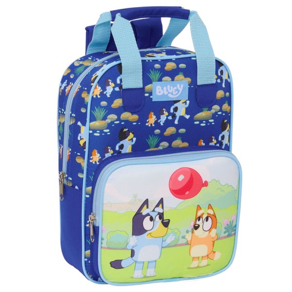 Mochila Infantil Con Asas Bluey 20X8X28Cm