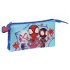 Portatodo Triple Spidey 21X7X8Cm