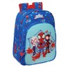 Mochila Infantil Adapt.Carro Spidey 26X11X34Cm