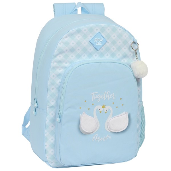 Mochila Adapt.Carro Glowlab Cisnes 30X14X46Cm