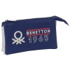 Portatodo Triple Benetton Varsity 22X3X12Cm