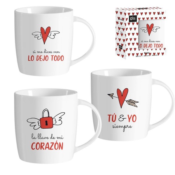 Taza De Ceramica 350Ml Amor