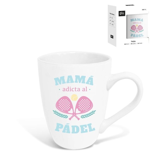 Taza De Ceramica 344Ml Mama Padel (6 - 12