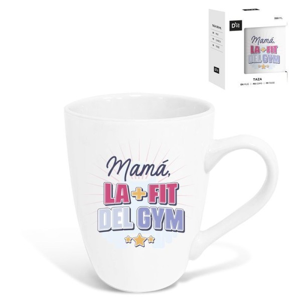 Taza De Ceramica 344Ml Mama Gym