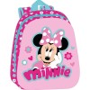 Mochila 3D Minnie Mouse 27X10X33 Cm