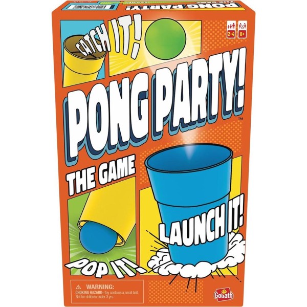 Juego de mesa goliath pong party