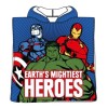 Poncho Toalla Avengers Marvel Microfibra 55x100cm.