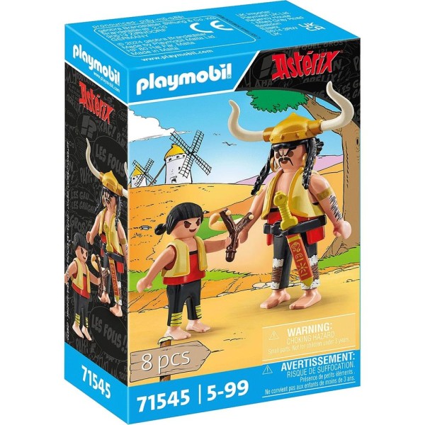 Playmobil asterix: sopalajo de arrierez y torrezno y pepe