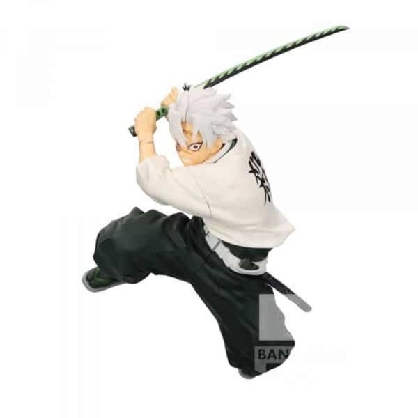 Figura banpresto demon slayer kimetsu no yaiba vibration stars sanemi shinazugawa 14cm