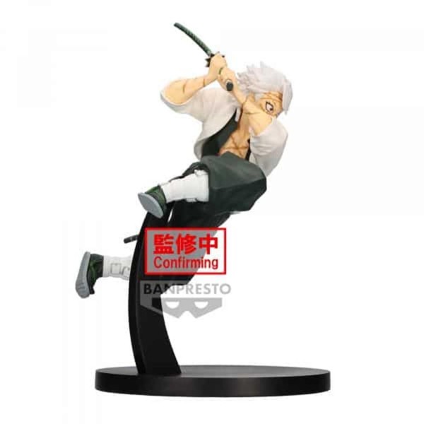 Figura banpresto demon slayer kimetsu no yaiba vibration stars sanemi shinazugawa 14cm