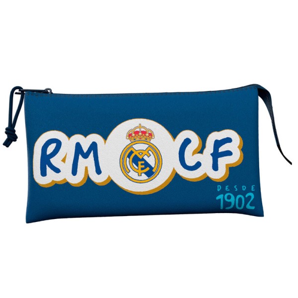 Portatodo Real Madrid Triple 10x20cm