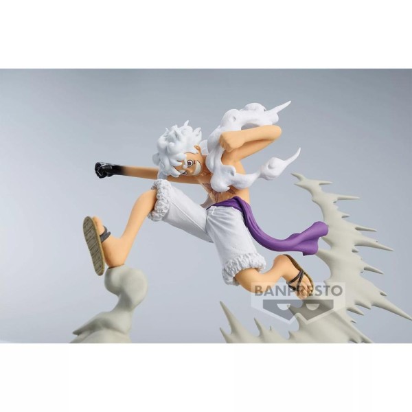 Figura banpresto one piece senkozekkei monkey d luffy gear 5 7cm