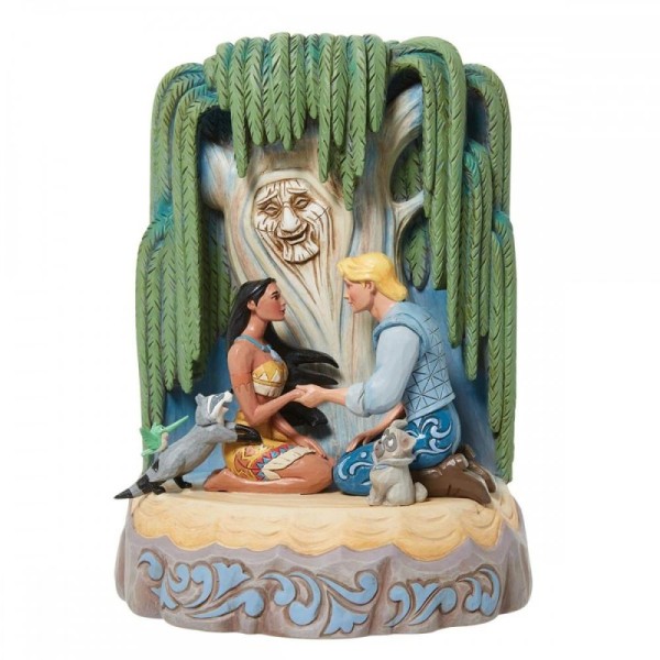 Figura enesco disney pocahontas y john smith