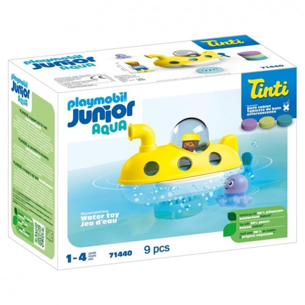 Playmobil junior tinti: submarino de colores