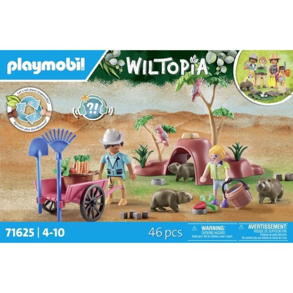 Playmobil wiltopia - refugio del tejon australiano