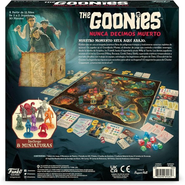 Juego de mesa funko games the goonies - neves say die game es