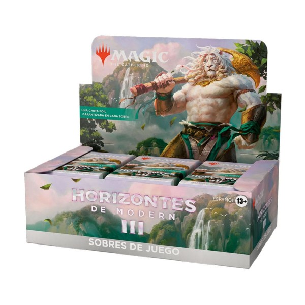 Juego de cartas magic the gathering modern horizons 3 play booster 36 unidades español