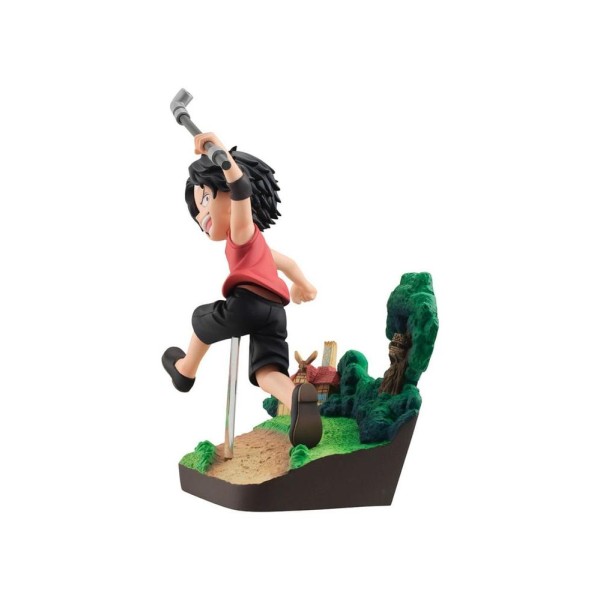 Figura megahouse gem series one piece portgas d. ace run! run! run!