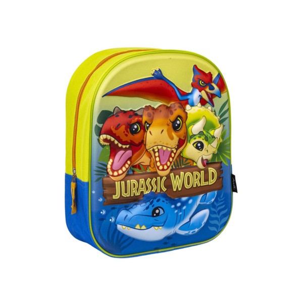 mochila infantil 3d jurassic park 25.0 X 31.0 X 10.0 CM