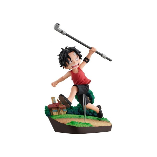 Figura megahouse gem series one piece portgas d. ace run! run! run!