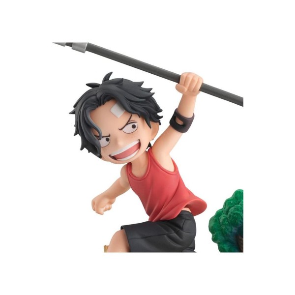 Figura megahouse gem series one piece portgas d. ace run! run! run!