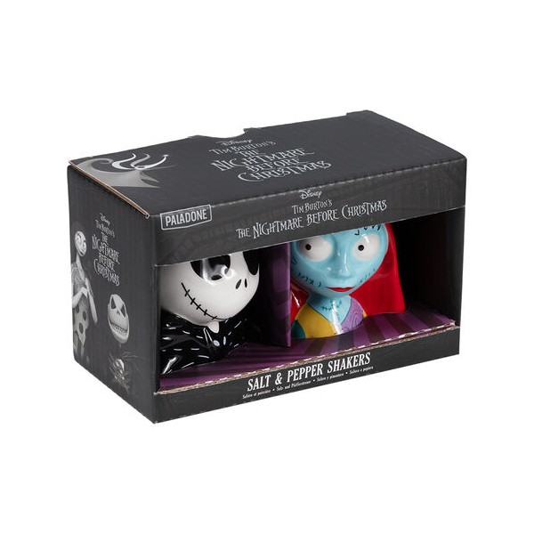 Set salero y pimentero paladone pesadilla antes de navidad nightmare before christmas jack & sally 7 cm