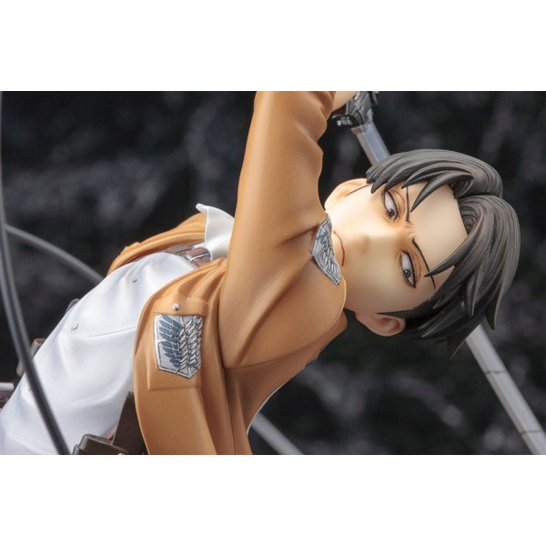 Figura kotobukiya attack on titan artfxj eren yeager renewal package