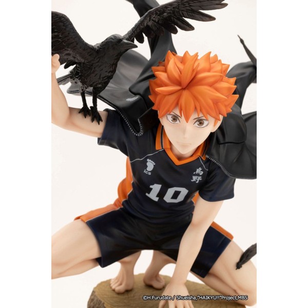 Figura kotobukiya haikyu!! artfx j shoyo hinata 1 - 8