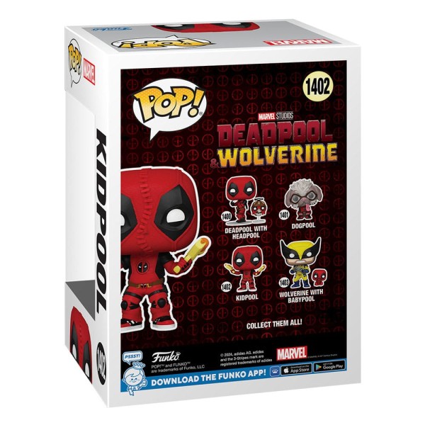 Funko pop marvel deadpool & wolverine kidpool