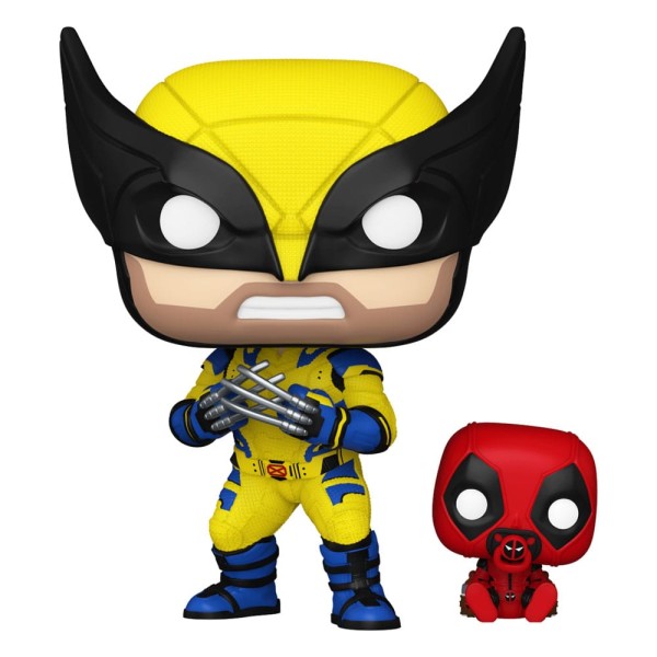 Funko pop marvel deadpool & wolverine - wolverine with babypool