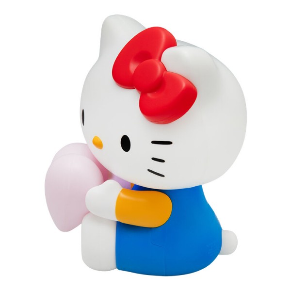 Lámpara 3d paladone hello kitty con corazón 16 cm