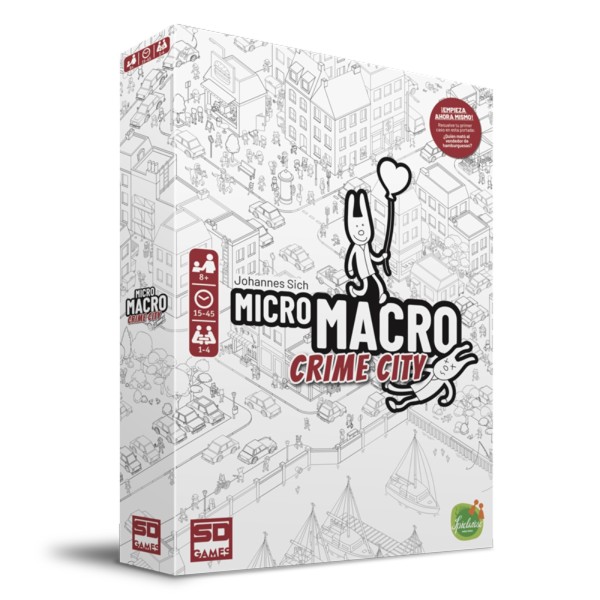 Juego de mesa micro macro (ganador spiel des jahres 2021) pegi 10