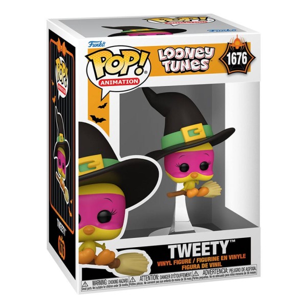 Funko pop looney tunes halloween tweety witch