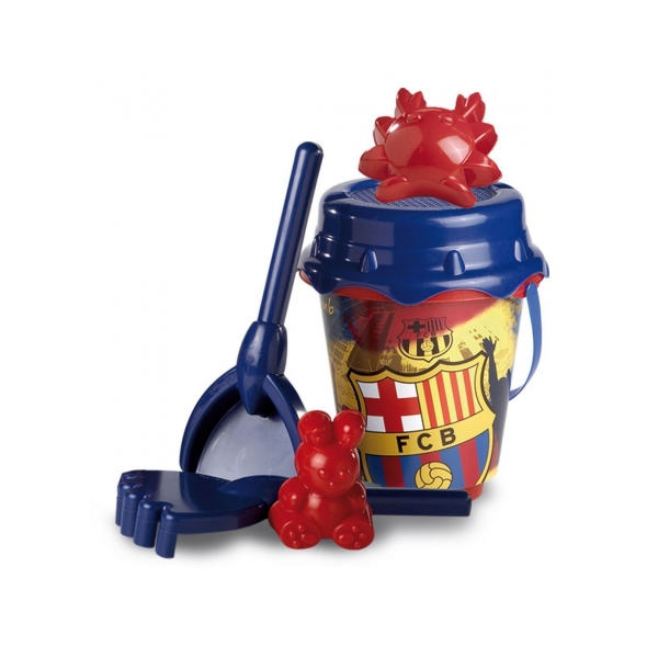 Cubo F.C.Barcelona Con Castillo Y Moldes