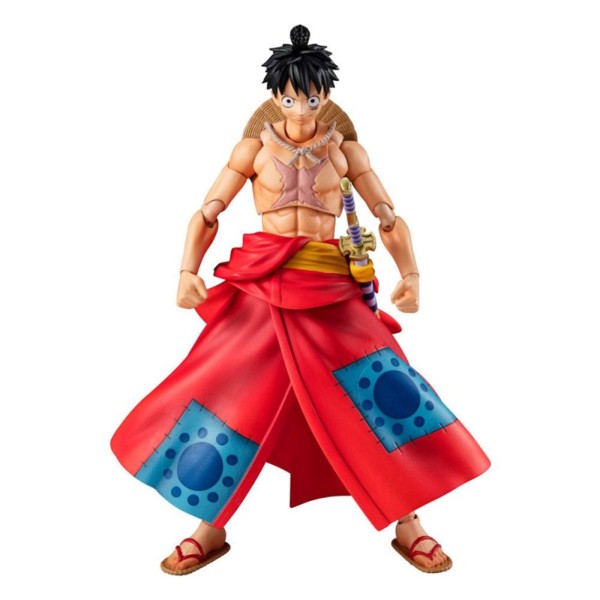 Figura megahouse variable action heroes one piece luffytaro