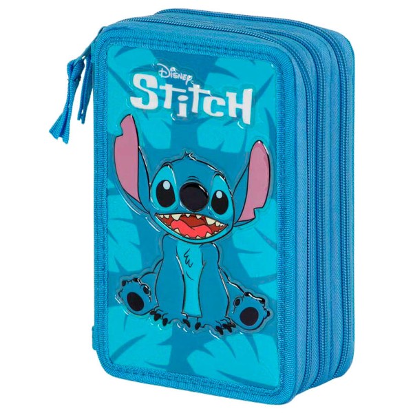 Plumier Sit Stitch Disney Triple 21x14x7cm.