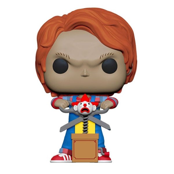 Funko pop chucky el muñeco diabólico con buddy y tijeras gigantes