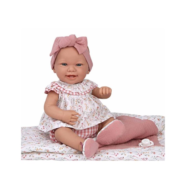 Muñeca - Reborn: Elegance Zoe con mantita (42cm)